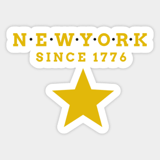 Hamilton New York Since 1776 Sticker